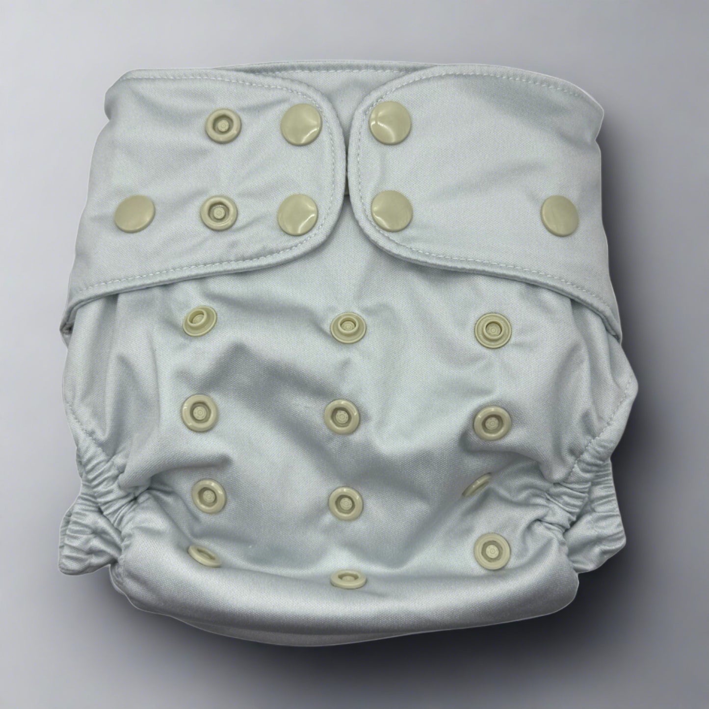 PETITE OS (8-35lbs) 3D Gusset Pocket™ Cloth Diaper in CUMULUS