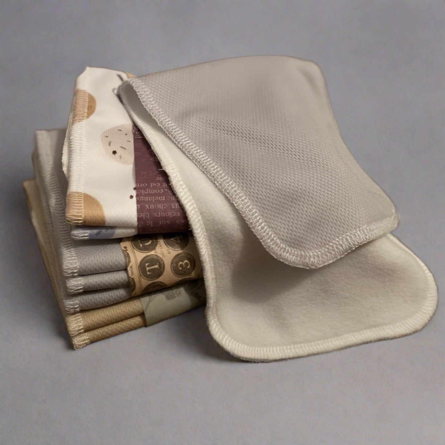 Washable Diaper Liners - AWJ/Fleece (Print)