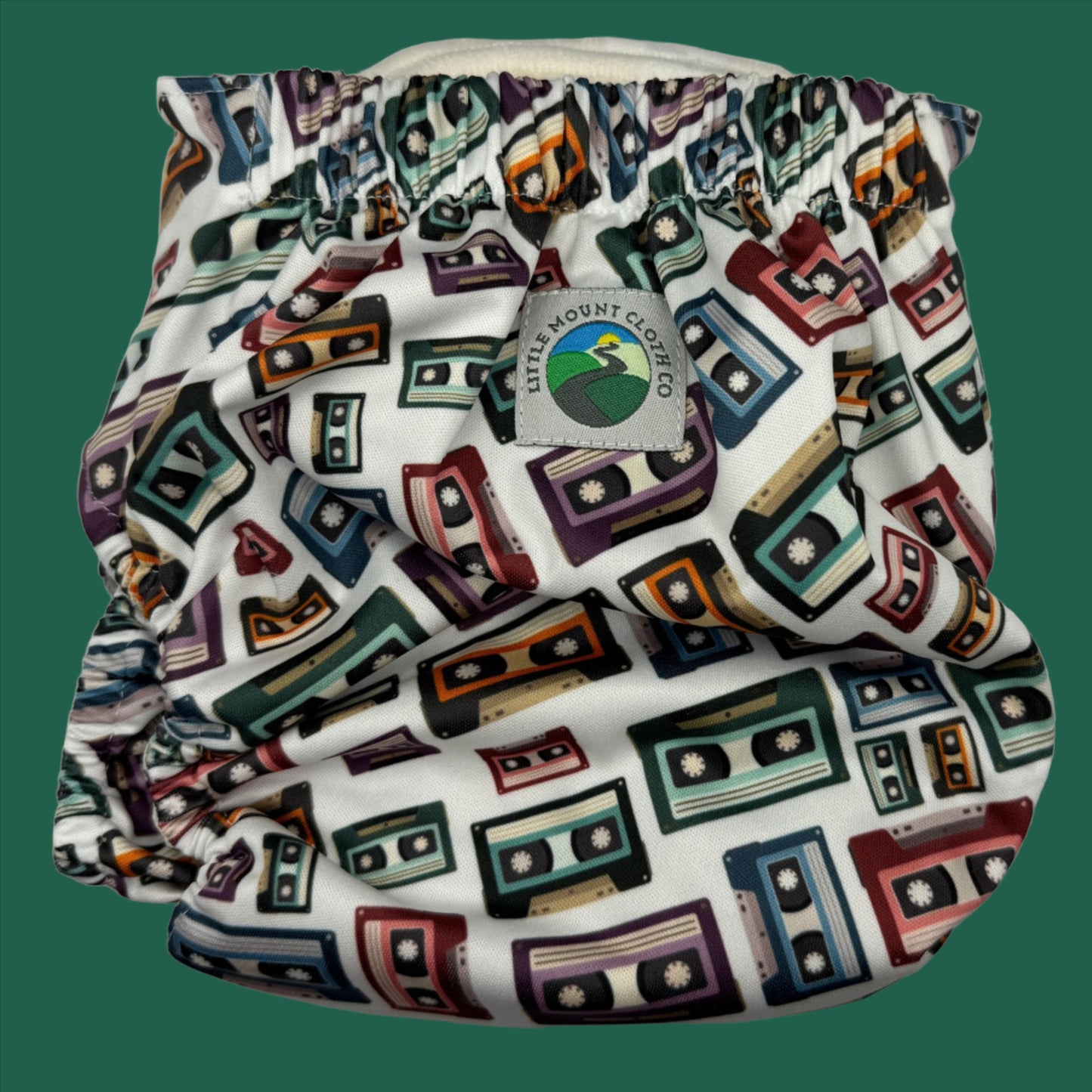 PETITE OS (8-35lbs) 3D Gusset Pocket™ Cloth Diaper in Side A
