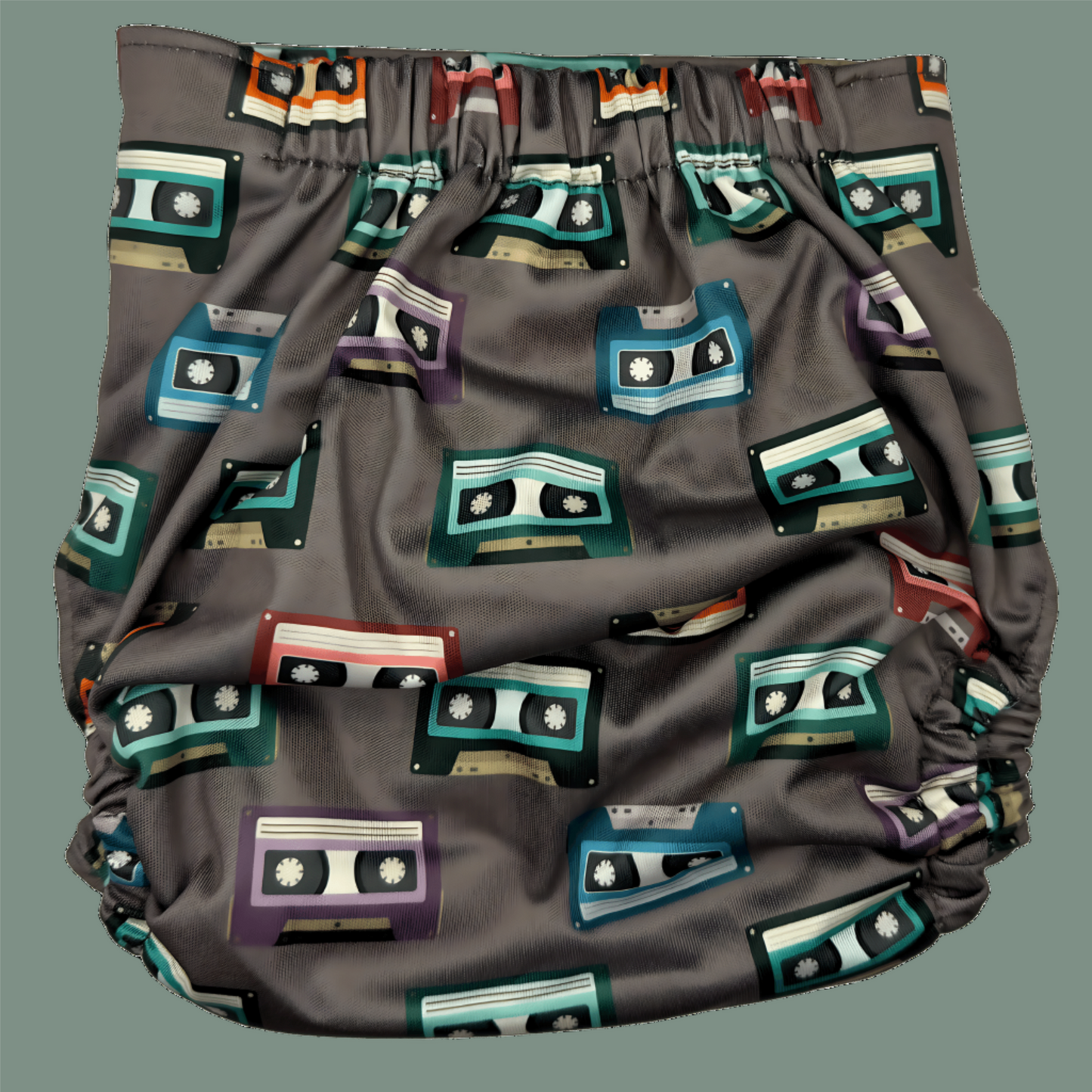TODDLER (18-55lbs) 3D Gusset Pocket™ Cloth Diaper in Side B
