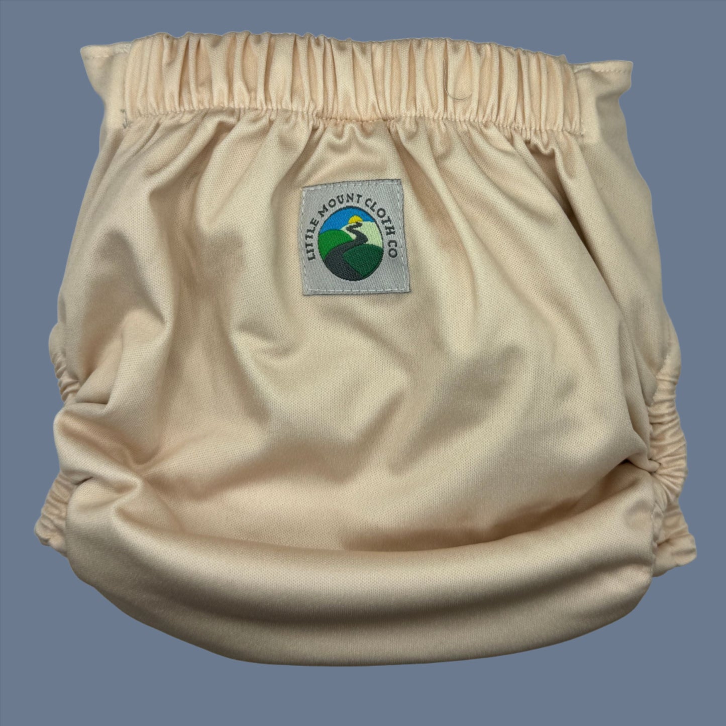 PETITE OS (8-35lbs) 3D Gusset Pocket™ Cloth Diaper in Parchment