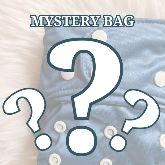 MYSTERY 3-PACK| BUILD-A-STASH EDITION - OS/Petite (8-35lbs) 3D Gusset Pocket™ Cloth Diaper