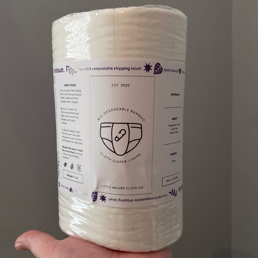 Biodegradable Bamboo Cloth Diaper Liners